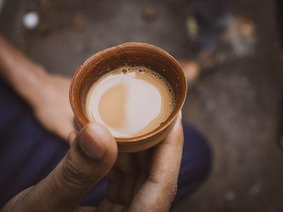 Drinking Tea